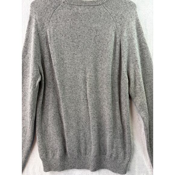 Classic Banana Republic Gray Cotton-Blend Crew Neck Sweater – Size M - Picture 5 of 6